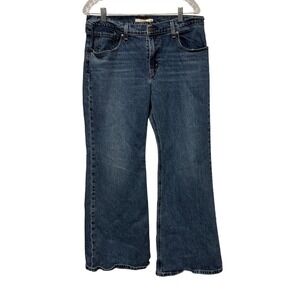 Levi's Women's Flare Jeans - Dark Blue